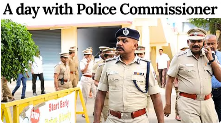A Day with Police Commissioner